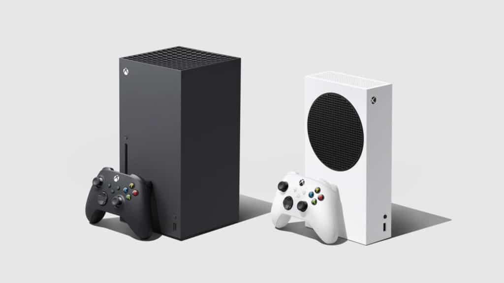 xbox serie s und serie s auf weißem hintergrund