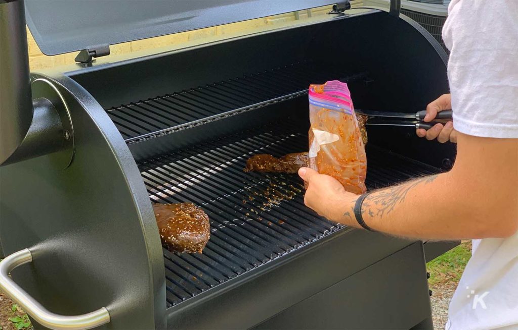 traeger pro 575 ย่าง