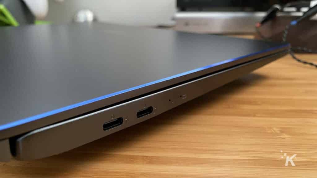 msi prestige 14 Thunderbolt-Ports