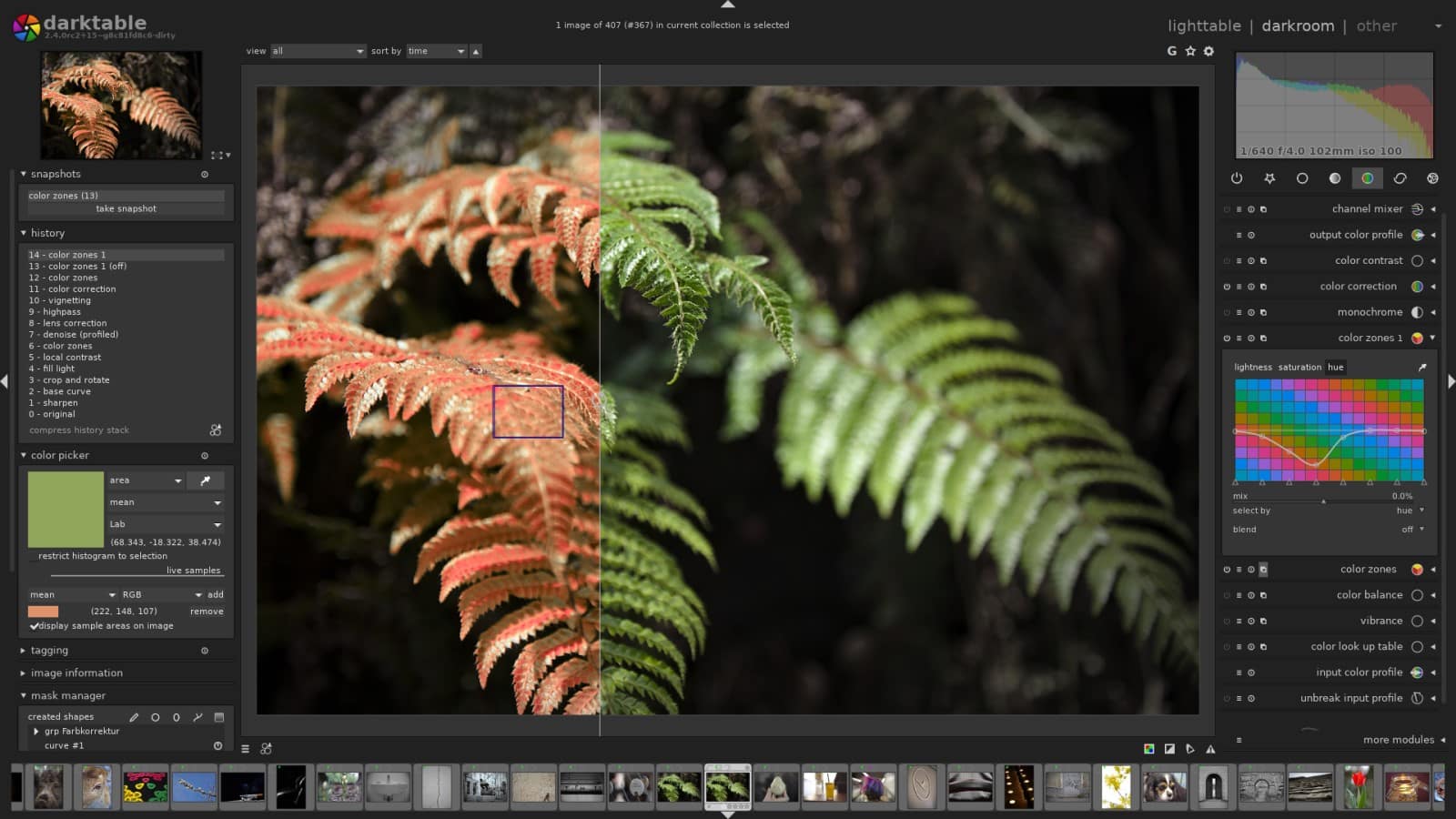 Dark Table-Alternative zu Lightroom