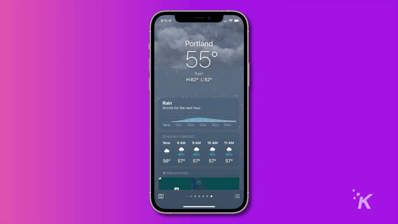 Die neue Wetter-App für iOS 15