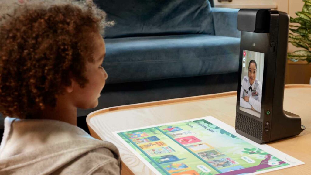 pantalla luminosa de amazon para niños