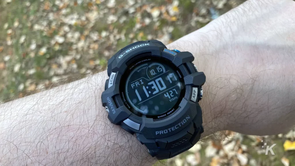 g-shock porter une montre os