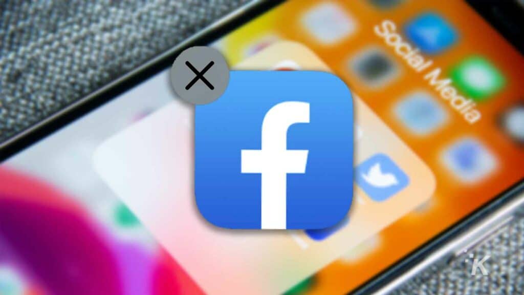 Facebookのiphoneアイコン