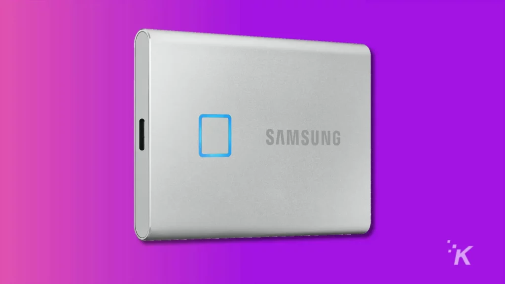 Samsung t7 touch ssd portatile