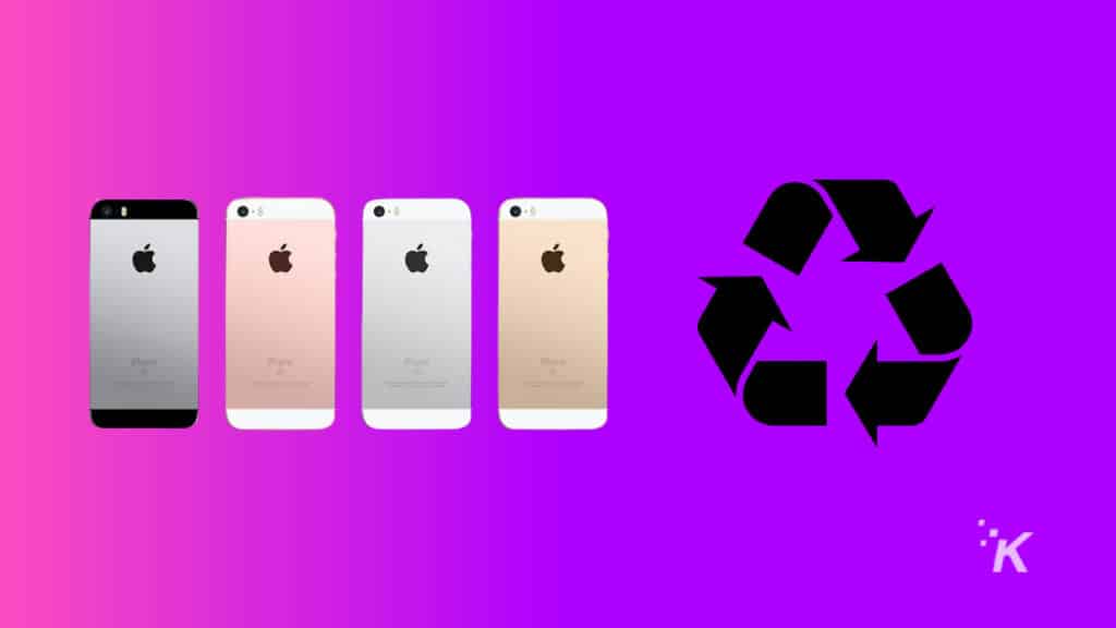 reciclar smartphones antigos