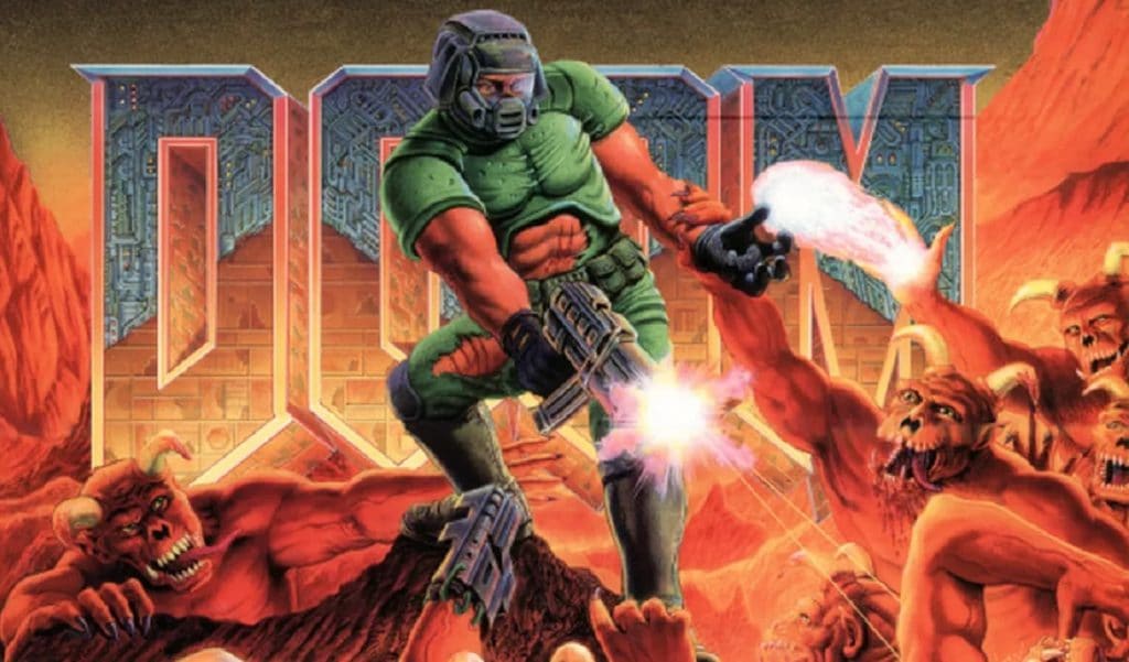 schermata principale di doom