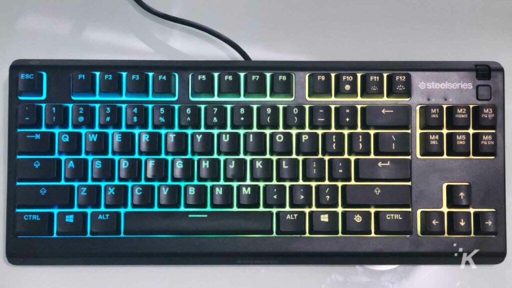 steelseries apex 3 键盘 rgb