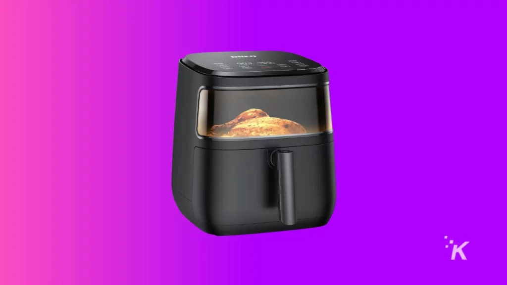 bidikan produk dreo air fryer pro max