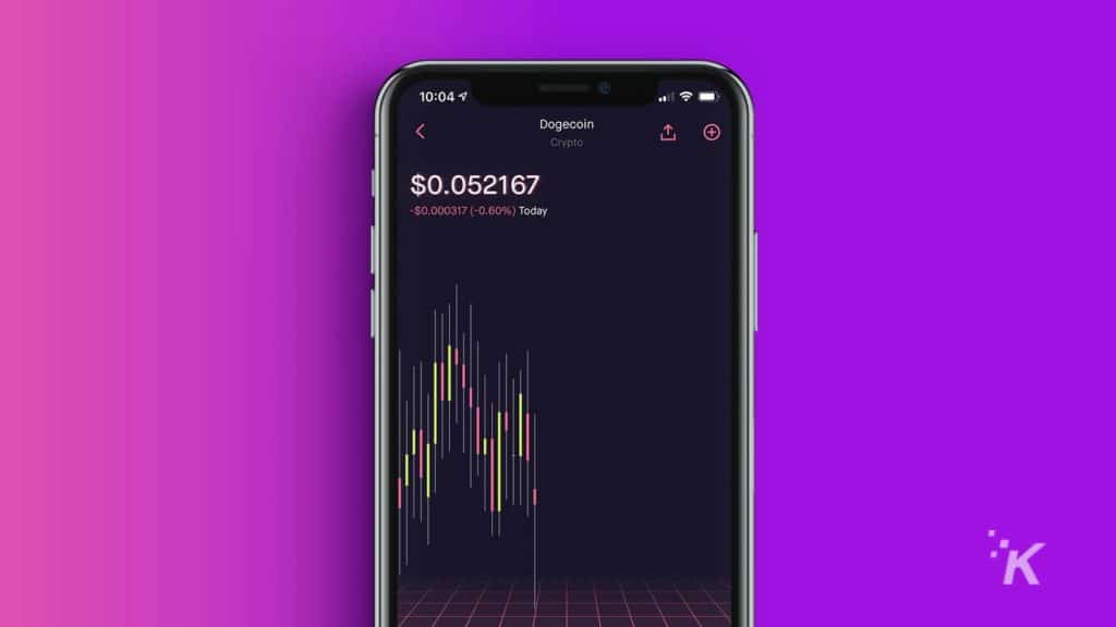 robinhood'da dogecoin