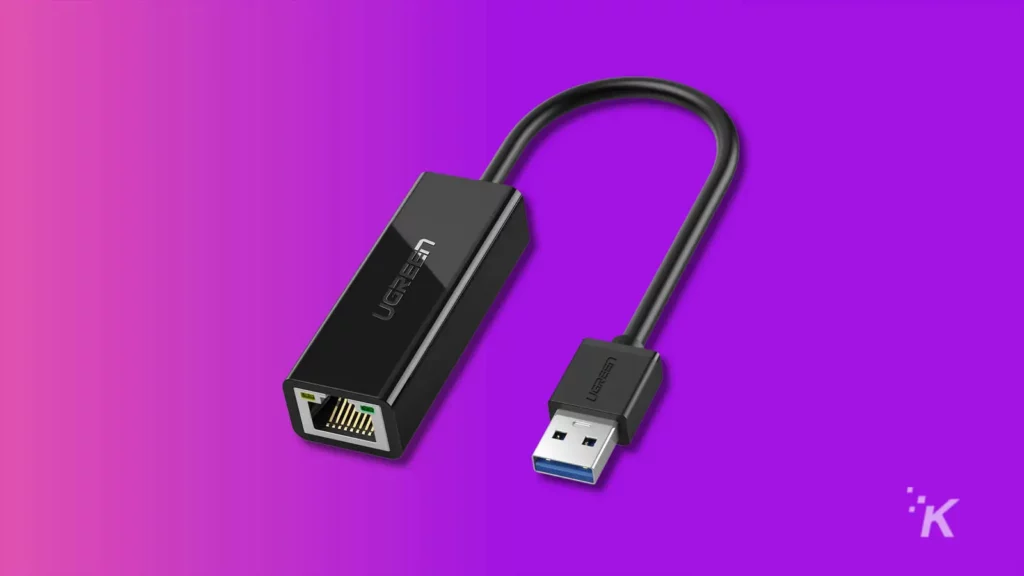 ugreen usb3.0イーサネットアダプター