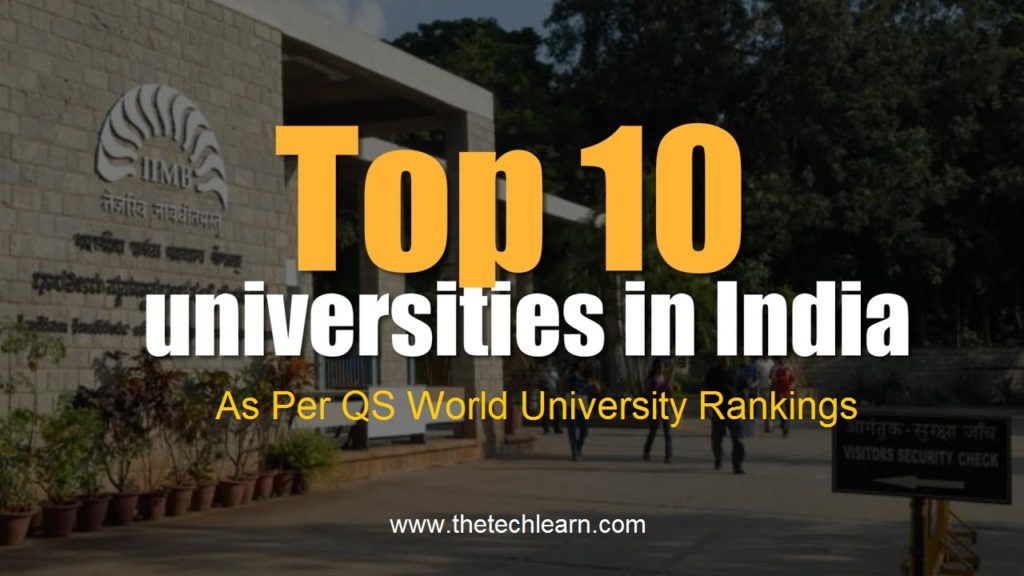 top 10 university in india