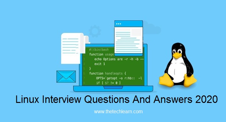 Updated Linux Interview Questions And Answers 2020