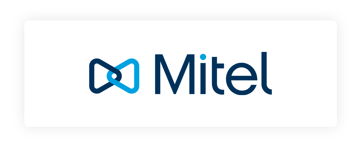 โลโก้ mitel