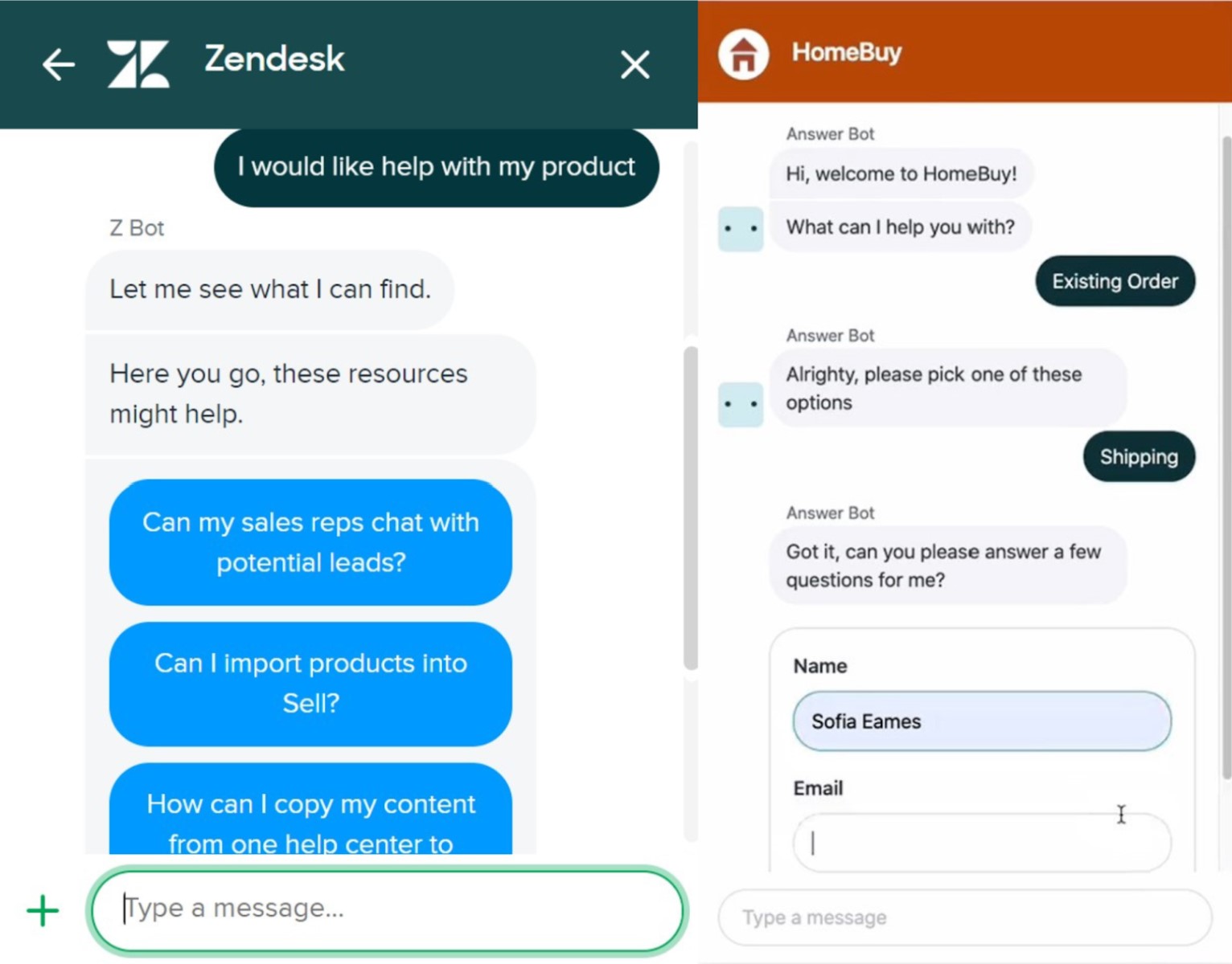 Bot do Zendesk