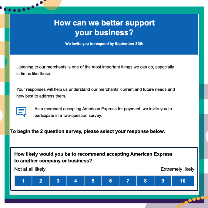 american express csat