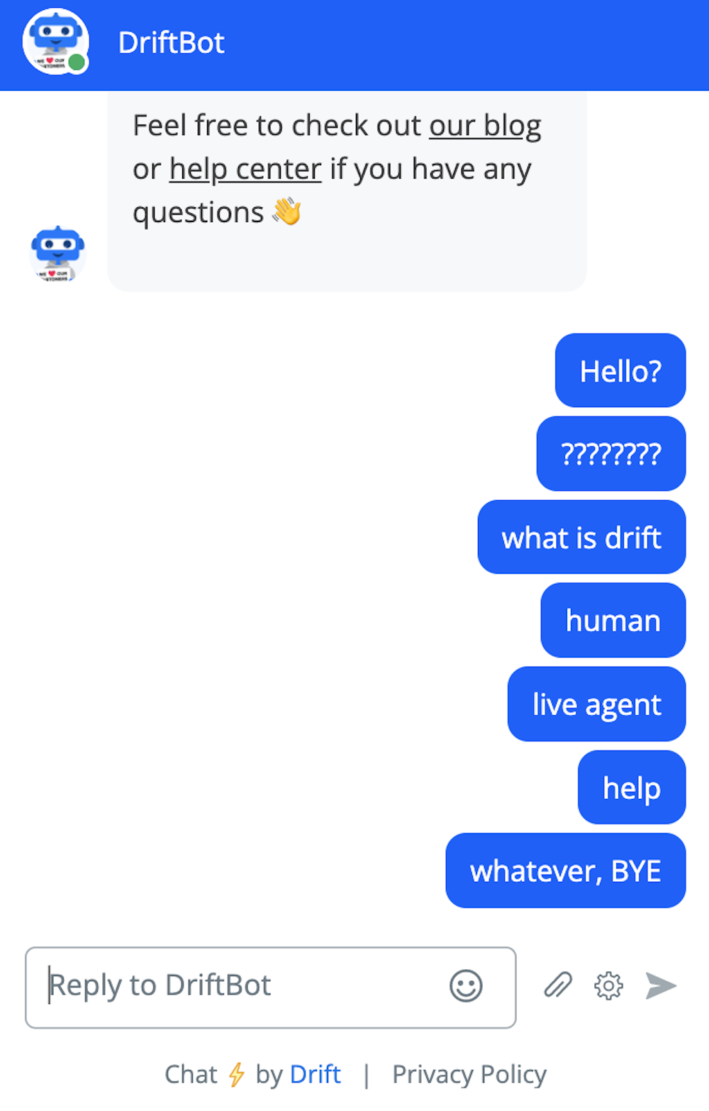 Drift-Chat