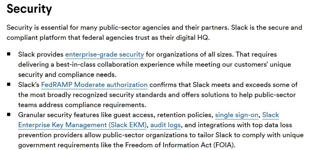 GovSlack Security Actualités GetVoIP