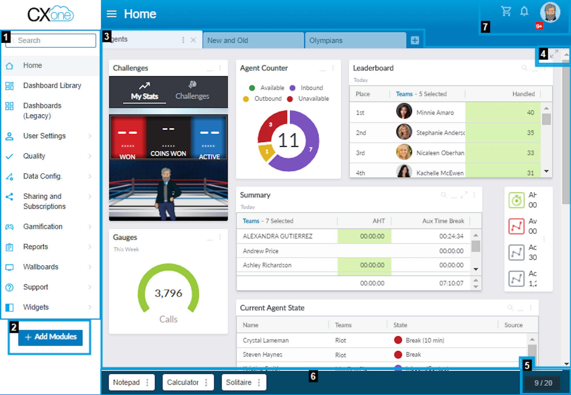 CXOne Wallboard