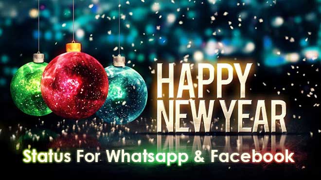 Meilleur statut Happy New Year 2017 pour Whatsapp Facebook