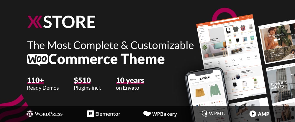 22. Highly customizable WooCommerce Theme