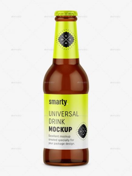 Mockup Botol Kaca