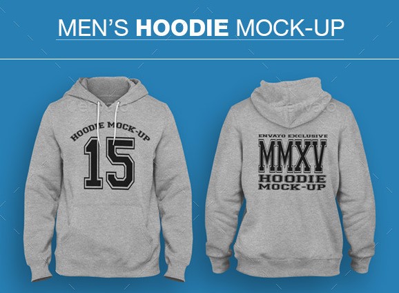 mockup hoodie pria