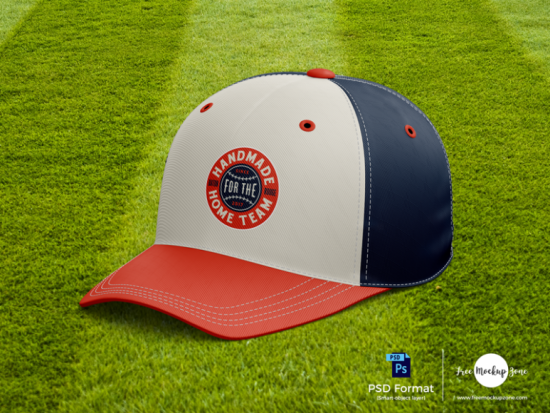 Mockup Topi Bisbol Gratis