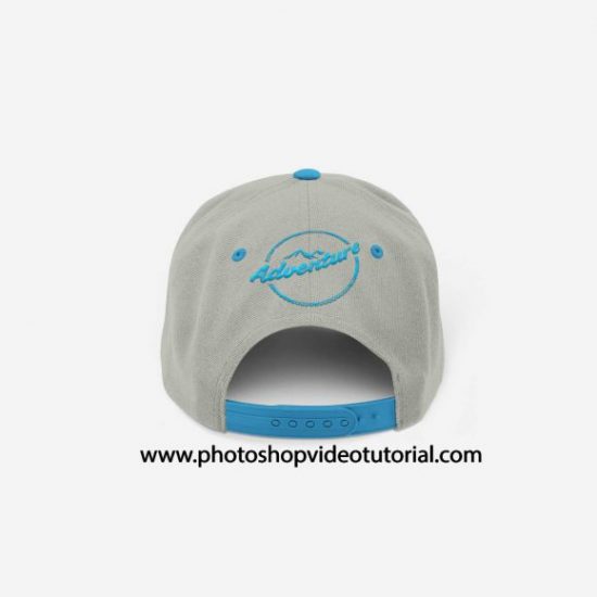 Mockup Cap Pameran Label Gratis