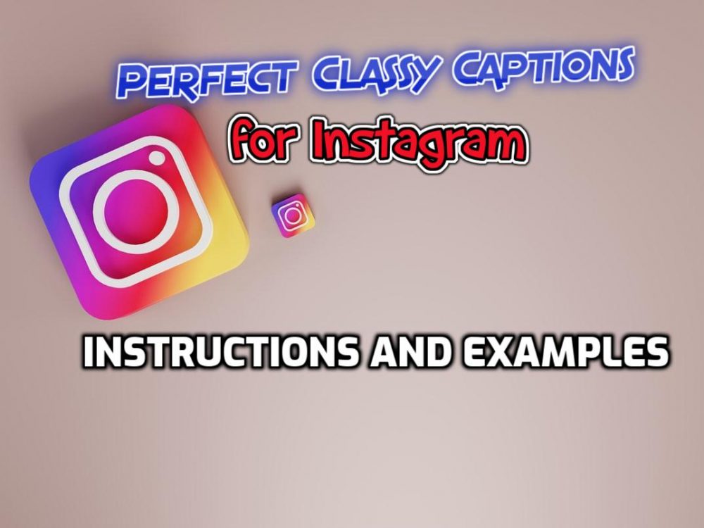 Legendas elegantes perfeitas para Instagram