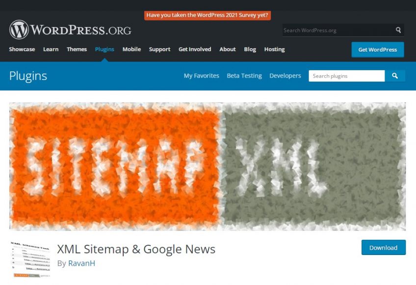 Peta Situs XML & Google Warta