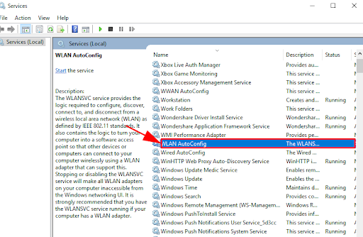 WLAN AutoConfig