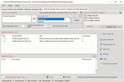 Advance Web Email Extractor Professional