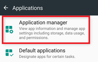 Application Manager