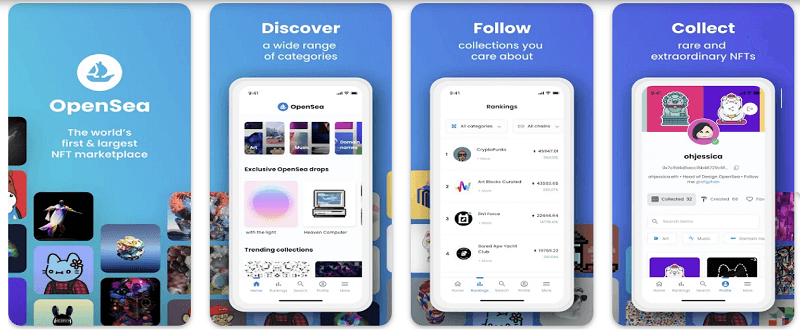 OpenSea- The Best App to Buy NFT