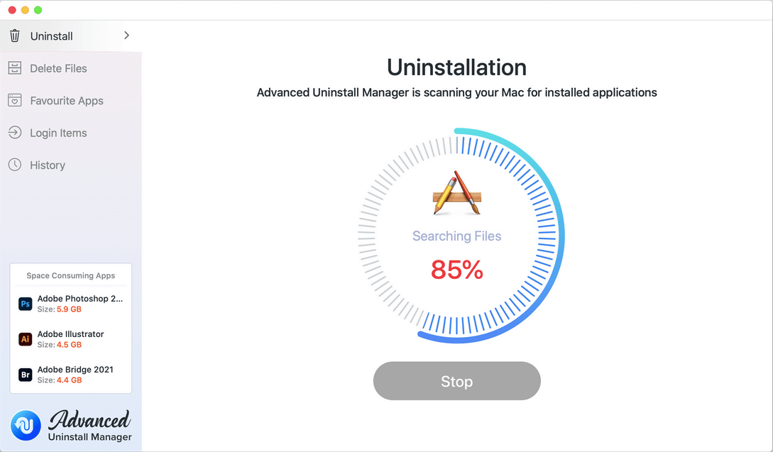 Administrador de desinstalación avanzado