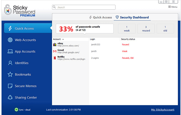 Sticky Password - パスワード マネージャー拡張機能