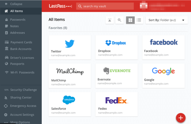 Lastpass - Passwort-Manager-Erweiterung