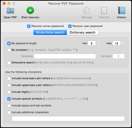 Eltima Recover PDF Password for Mac