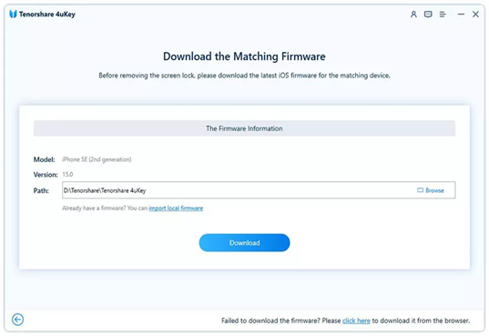 Tenorshare indirme ve yürüyüş