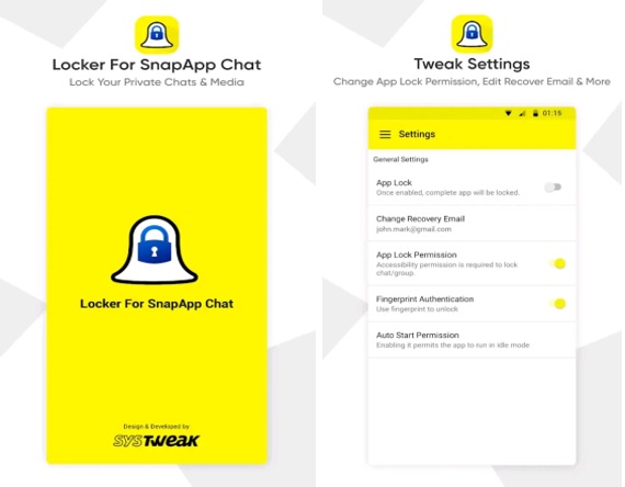 Locker para SnapApp Chat