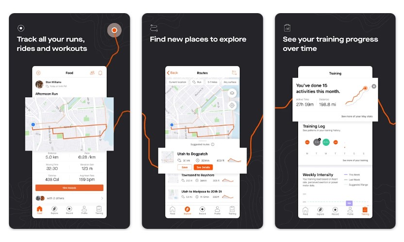 Tracker Strava