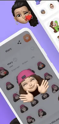 Ayna - Emoji Yapıcı ve Avatar Yapıcı