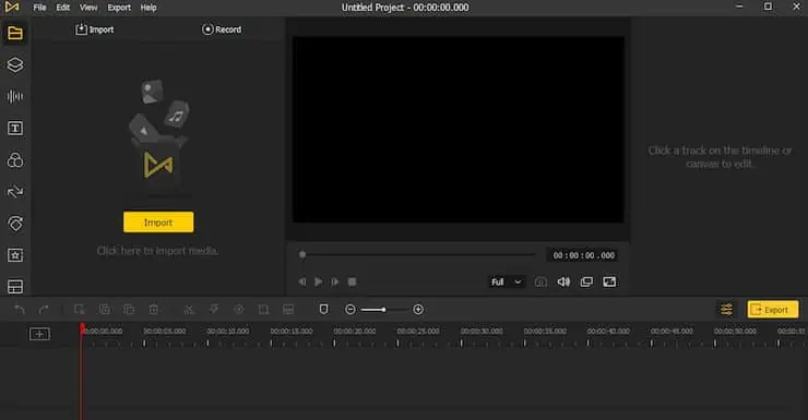 TunesKit AceMovi Video-Editor.