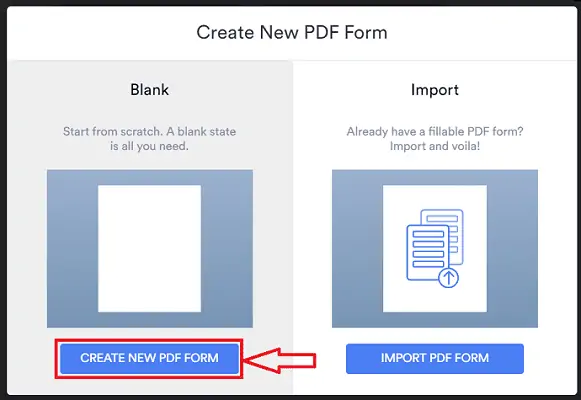 Opciones de JotForm