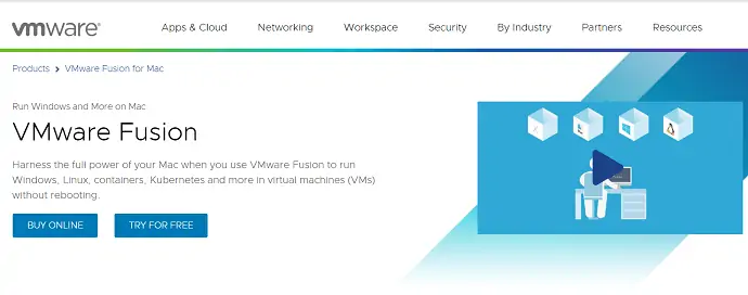 VMware Fusion - jalankan OS apa pun di Mac.