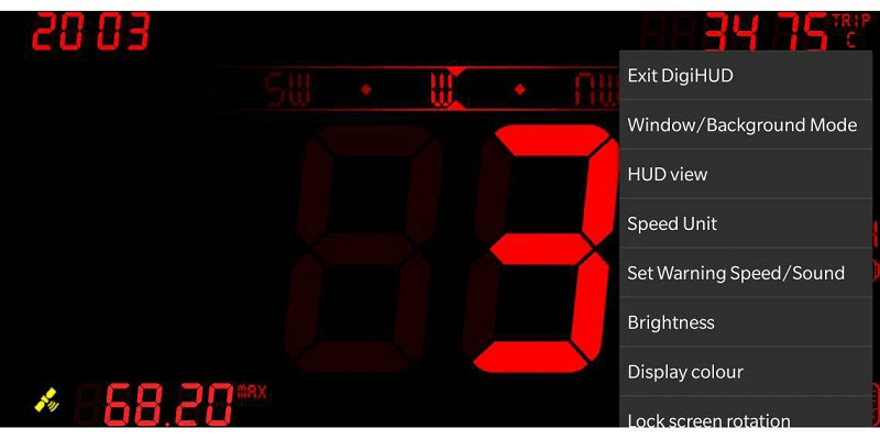 DigiHUD Speedometer