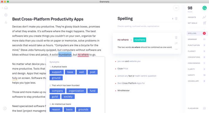 Grammarly Extension