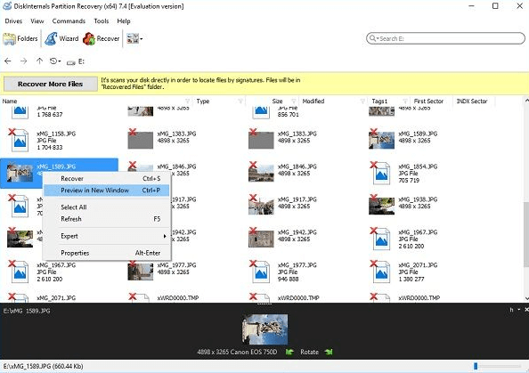 DiskInternals Partition Recovery