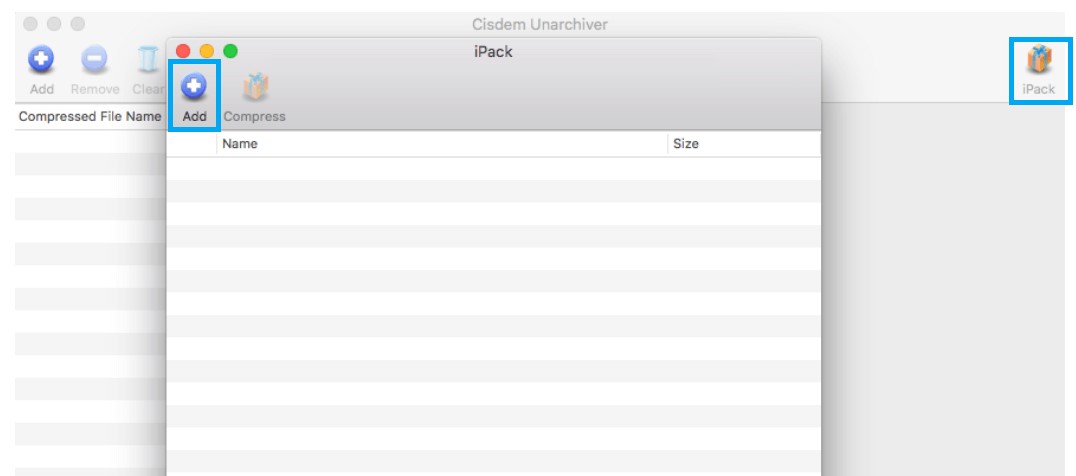 cisdem unarchiver นำเข้าไฟล์